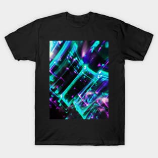 Glitchy Abstract no.134318 T-Shirt